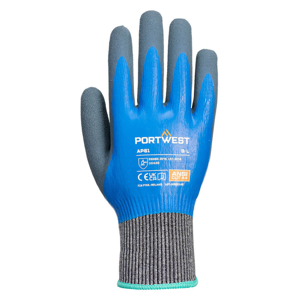 RĘKAWICA ANTYPRZECIĘCIOWA AP81 LIQUID PRO HR  PORTWEST