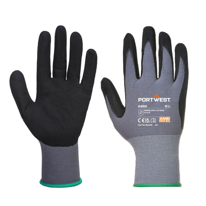 Flame retardant knitted gloves D5-52