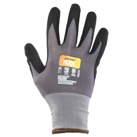 RĘKAWICE OCHRONNE COVENT FLEX POLSTAR POWLECZONE NITRY