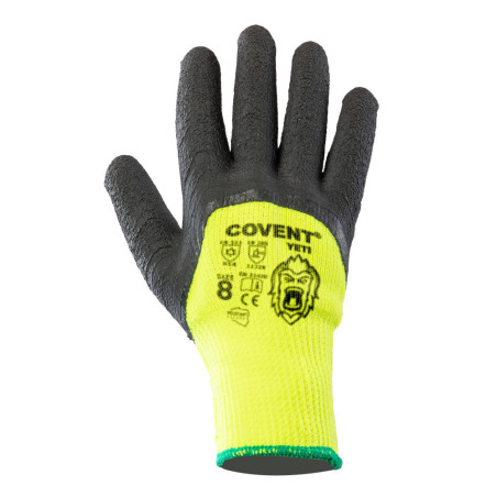 Flame retardant knitted gloves D5-52