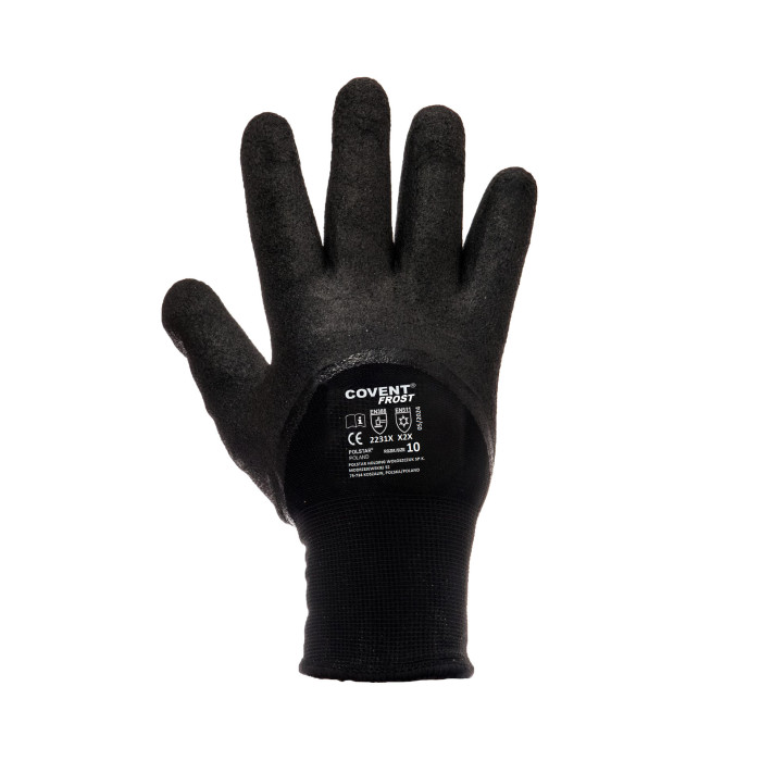Flame retardant knitted gloves D5-52