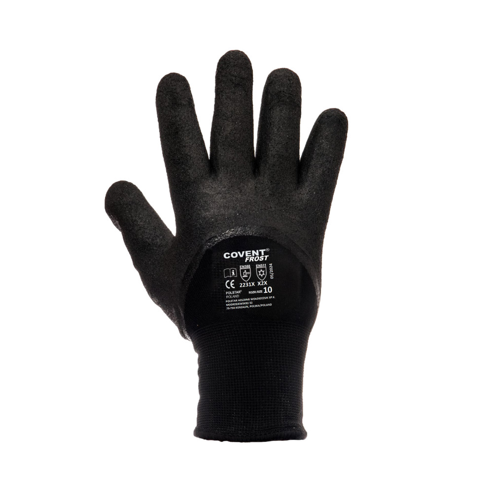 Flame retardant knitted gloves D5-52