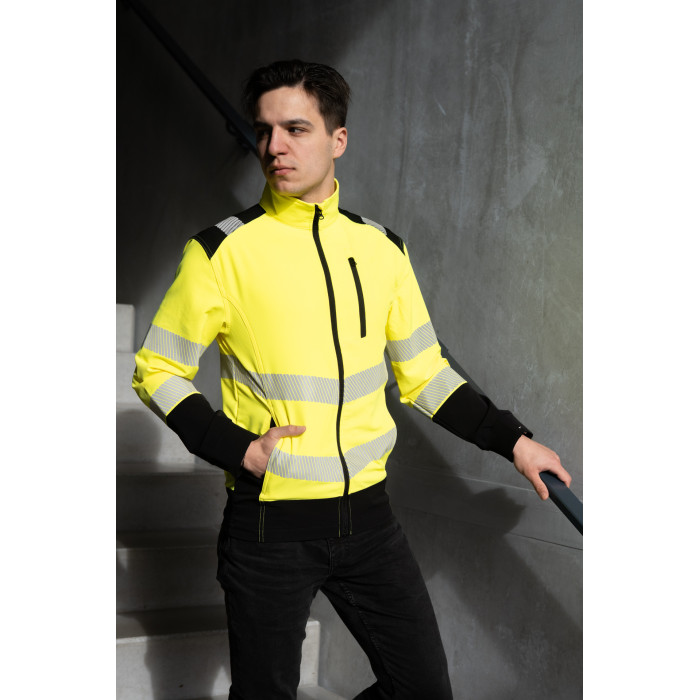 BLUZA OSTRZEGAWCZA SEVEN KINGS FLASH ŻÓŁTA SKF004 POLSTAR