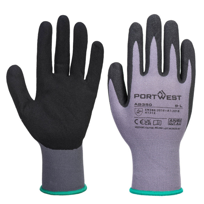 Flame retardant knitted gloves D5-52