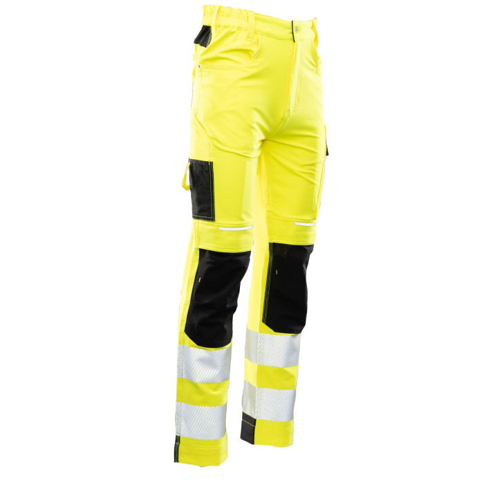 SPODNIE DO PASA OSTRZEGAWCZE SEVEN KINGS FLASH ŻÓŁTE SKF006