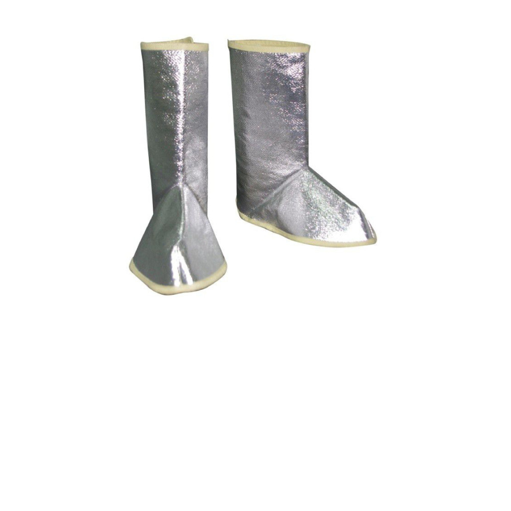 Heat resistant greaves