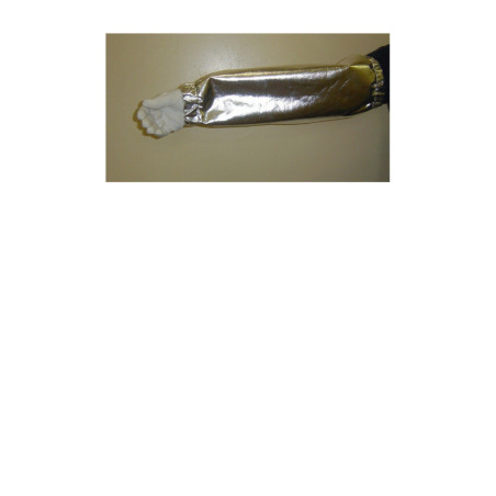 Heat resistant forearm protector