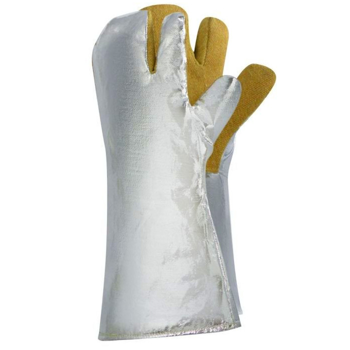 Flame retardant matallized gloves NT-5/3
