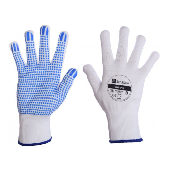 Flame retardant knitted gloves D5-52