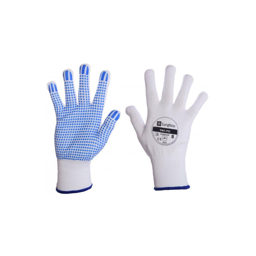 Flame retardant knitted gloves D5-52