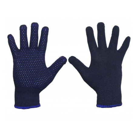 Flame retardant knitted gloves D5-52